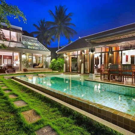Emerald Sands - Beach Front 4 Bed Pool Villa Koh Samui Luaran gambar