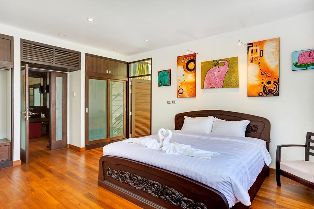 Emerald Sands - Beach Front 4 Bed Pool Villa Koh Samui Bilik gambar