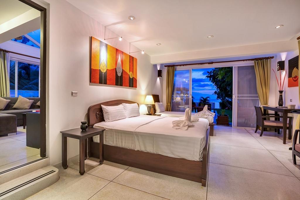 Emerald Sands - Beach Front 4 Bed Pool Villa Koh Samui Bilik gambar