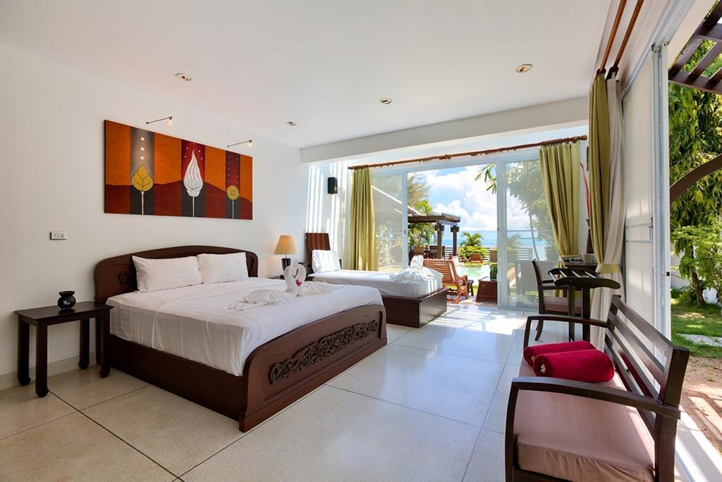 Emerald Sands - Beach Front 4 Bed Pool Villa Koh Samui Bilik gambar