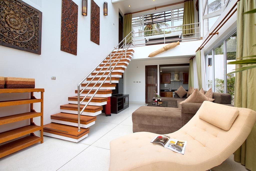 Emerald Sands - Beach Front 4 Bed Pool Villa Koh Samui Bilik gambar