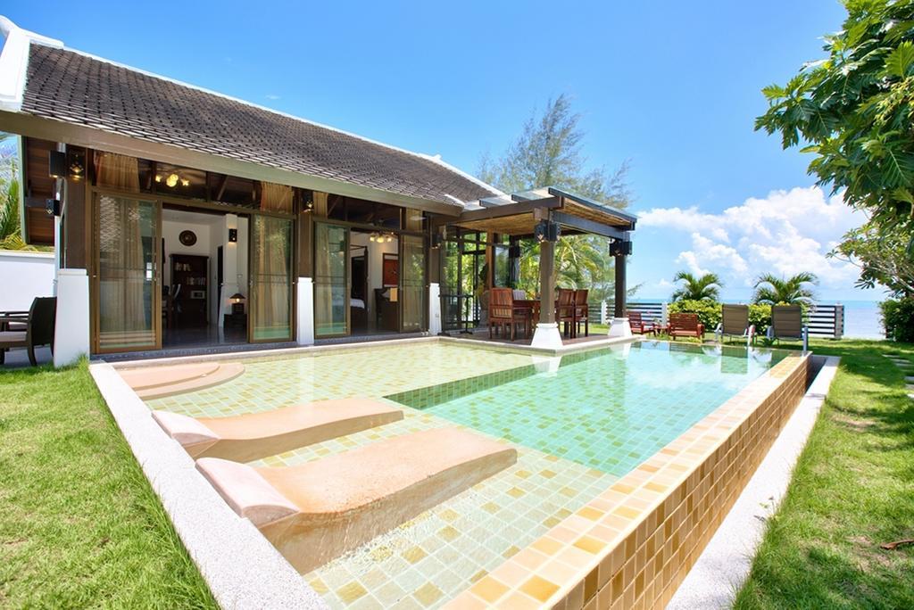 Emerald Sands - Beach Front 4 Bed Pool Villa Koh Samui Bilik gambar